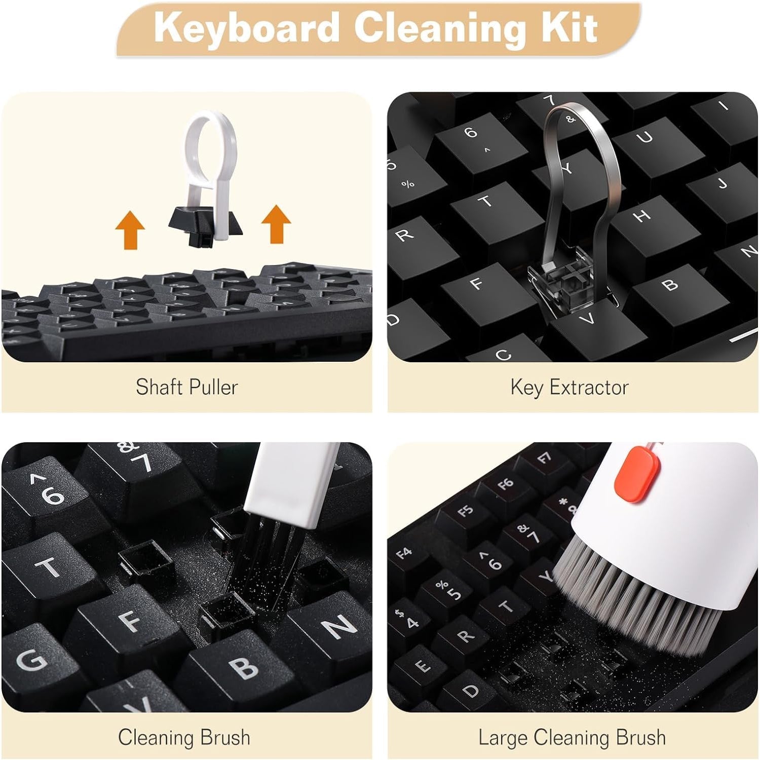 20-in-1 Laptop & Gadget Cleaning Kit - Screen, Keyboard & Lens Cleaner