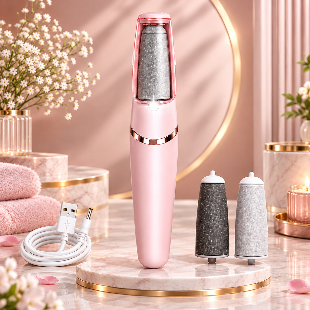 Flawless Pedi Electronic Pedicure Tool – Dead Skin & Callus Remover for Smooth, Soft Feet
