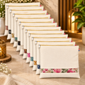 Cotton Saree Cover Bags – Clothes Storage & Wardrobe Organizer (Pack of 12)
