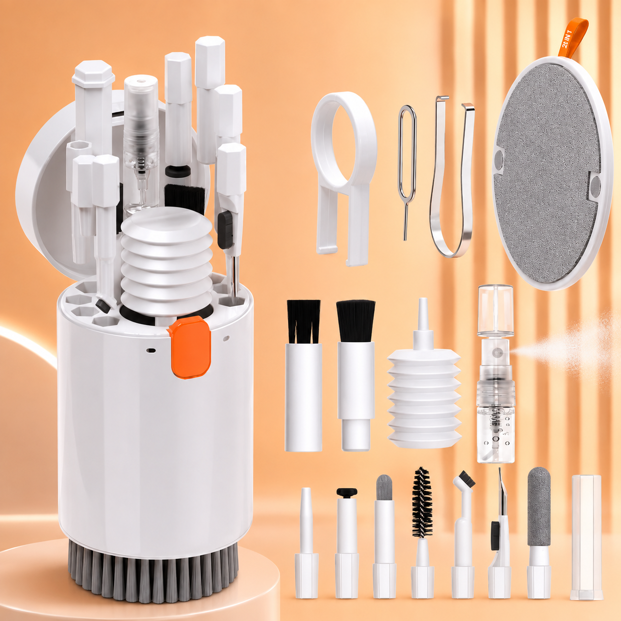 20-in-1 Laptop & Gadget Cleaning Kit - Screen, Keyboard & Lens Cleaner