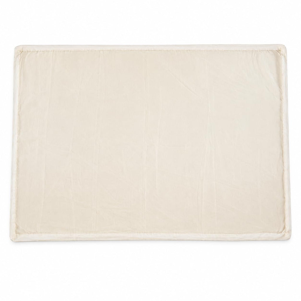 Unbleached Thin Cotton Papad,Vadagam, Spices, Millets Drying Cloth with Net [Breathable, Washable, Reusable] (Large 29X36 inches)