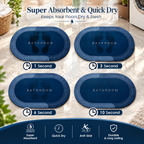 Silicone Door Mat – Anti-Skid Water Absorbent Floor Mat (BUY 1 GET 1)