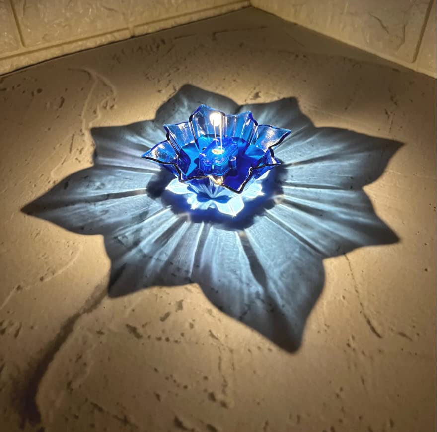 LED Reflection Diyas with Water Sensor Technology – Festive Home Decor Lights (Pack of 6)