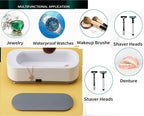 Ultra Sonic Jewellery Cleaner, Ultrasonic Cleaner Machine, Ultrasonic Glasses Cleaner, 360° Professional Low Noise Portable USB Cleaning Machine for Glasses Jewelry (ULTRASONIC)