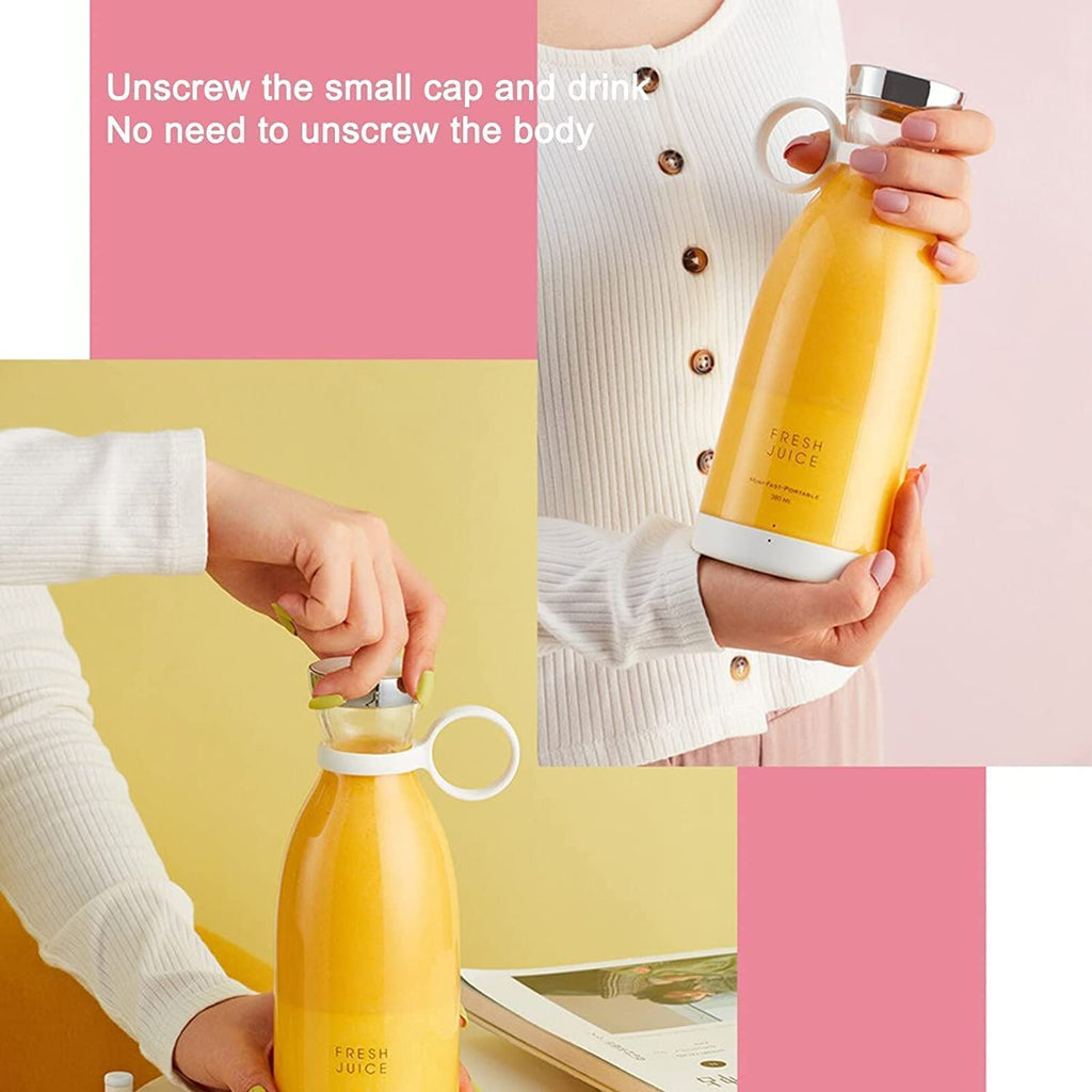 Travel Portable Mini Juice Blender – Compact USB Rechargeable Blender