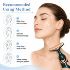 3-in-1 Anti-Aging Facial Massager - Face, Neck & Eye Skin Tightening Wand