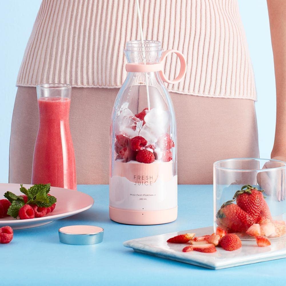 Travel Portable Mini Juice Blender – Compact USB Rechargeable Blender