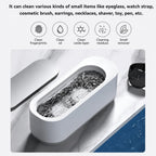 Ultra Sonic Jewellery Cleaner, Ultrasonic Cleaner Machine, Ultrasonic Glasses Cleaner, 360° Professional Low Noise Portable USB Cleaning Machine for Glasses Jewelry (ULTRASONIC)