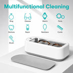Ultra Sonic Jewellery Cleaner, Ultrasonic Cleaner Machine, Ultrasonic Glasses Cleaner, 360° Professional Low Noise Portable USB Cleaning Machine for Glasses Jewelry (ULTRASONIC)