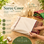 Cotton Saree Cover Bags – Clothes Storage & Wardrobe Organizer (Pack of 12)