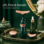 3-in-1 Anti-Aging Facial Massager - Face, Neck & Eye Skin Tightening Wand