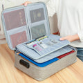 Document Organiser with Lock – Multi-Purpose Travel Passport & File Bag