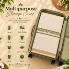 Cotton Saree Cover Bags – Clothes Storage & Wardrobe Organizer (Pack of 12)