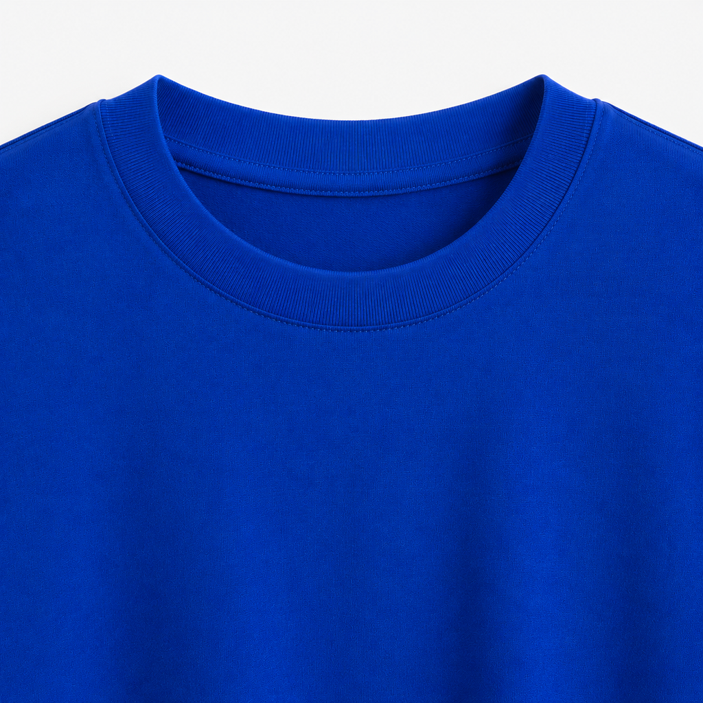 Men's Cotton T-Shirt Multicolor Combo – Pack of 5 (White, Black, Grey, Blue, Red)