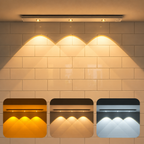 Motion Sensor Cabinet Light – Wireless Rechargeable LED with 3 Color Modes & Stepless