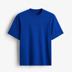 Men's Cotton T-Shirt Multicolor Combo – Pack of 5 (White, Black, Grey, Blue, Red)